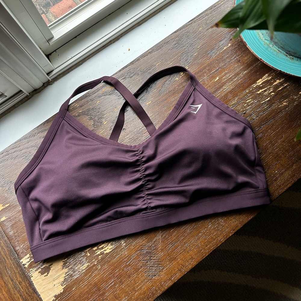 GymShark Rutched Sports Bra